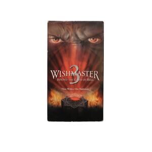 Wishmaster 3: Beyond The Gates Of Hell 2001 VHS Horror Movie Artisan Rental